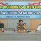 Kapolres Nganjuk AKBP Siswantoro gelar rakor eksternal jelang Nataru
