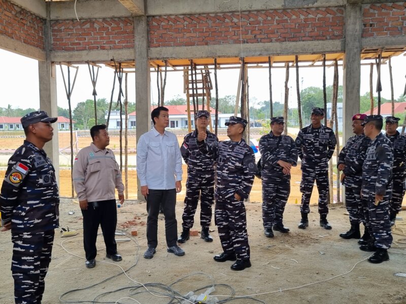 Dansatdik-1 Kolonel Laut (P) I Gede Merta Yasa kunjungan ke Kadisfaslanal