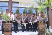 Kapolres Blitar AKBP Wiwit Adisatria resmikan ruang pelayanan BPKB