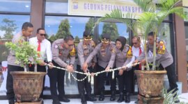 Kapolres Blitar AKBP Wiwit Adisatria resmikan ruang pelayanan BPKB
