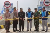 Kapolres Probolinggo AKBP Wisnu Wardana hadiri peresmian Tol Probowangi