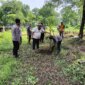 Polsek Loceret bersama Perkawis tanam pohon pisang dukung ketahanan pangan