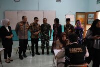 Kapolresta Malang Kota Kombespol Nanang Haryono hadiri giat vaksin HPV