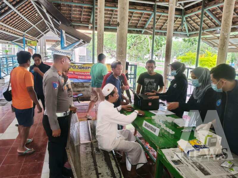 Polresta Banyuwangi gelar rikkes dan deteksi Narkoba di terminal Sri Tanjung