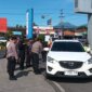 Personil Polresta Banyuwangi di pelabuhan ASDP Ketapang