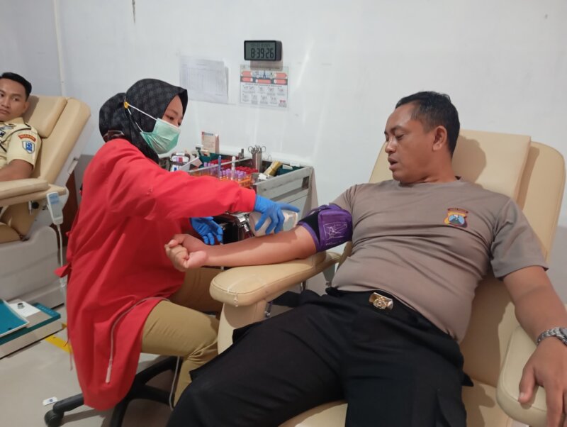 Donor Darah di HUT Satpam ke-44