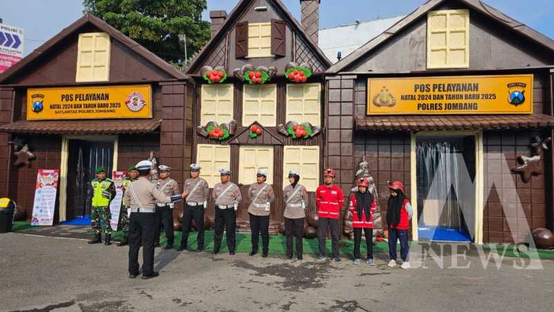 Posyan Polres Jombang siap layani masyarakat