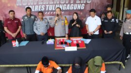 Polisi tangkap tersangka beserta barang buktinya