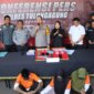 Polisi tangkap tersangka beserta barang buktinya