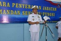 Danpusdiklapa Kodikopsla Kodiklatal Kolonel Laut (P) Akhmad Alif Saifuddin Z