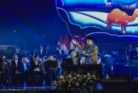 Presiden RI Prabowo Subianto hadiri Natal Nasional