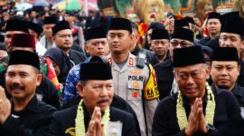 Kapolres Ponorogo AKBP Anton Prasetyo hadiri acara Bumi Reog Berzikir