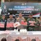 Polres Nganjuk ungkap peredaran Narkotika dan pemusnahan BB