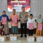 Kapolres Nganjuk AKBP Siswantoro beri santunan yatim piatu dan kaum dhuafa