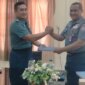 Dansatdik - 2 Kodiklatal Makassar Kolonel Laut (P) Teddy Barata bersama Kolonel Laut (P) Anang Nurjatmiko