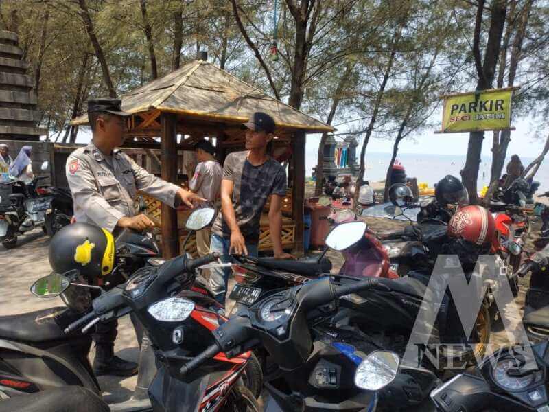 Polres Probolinggo lakukan pengamanan wisata pantai