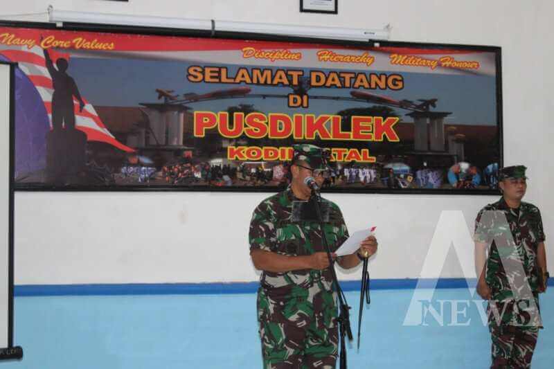 Danpusdiklek Kodikdukum Kodiklatal Kolonel Laut (E) Yusuf Budi Santoso