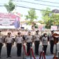 Kapolres Bojonegoro AKBP Mario Prahatinto pimpin upacara Kenaikan Pangkat