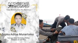 Almarhum Bripka Andithya Munartono