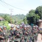 Siswa Dikmata PK 44/2 Satdik-4 Manado latihan teknis ketahanan mars