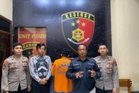Polisi tangkap tersangka beserta barang buktinya
