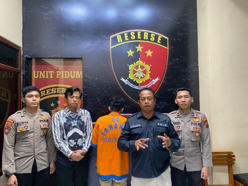 Polisi tangkap tersangka beserta barang buktinya