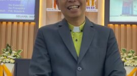 Anggota BP Sinode GKT Pdt. Krisna Kuncara Yuga