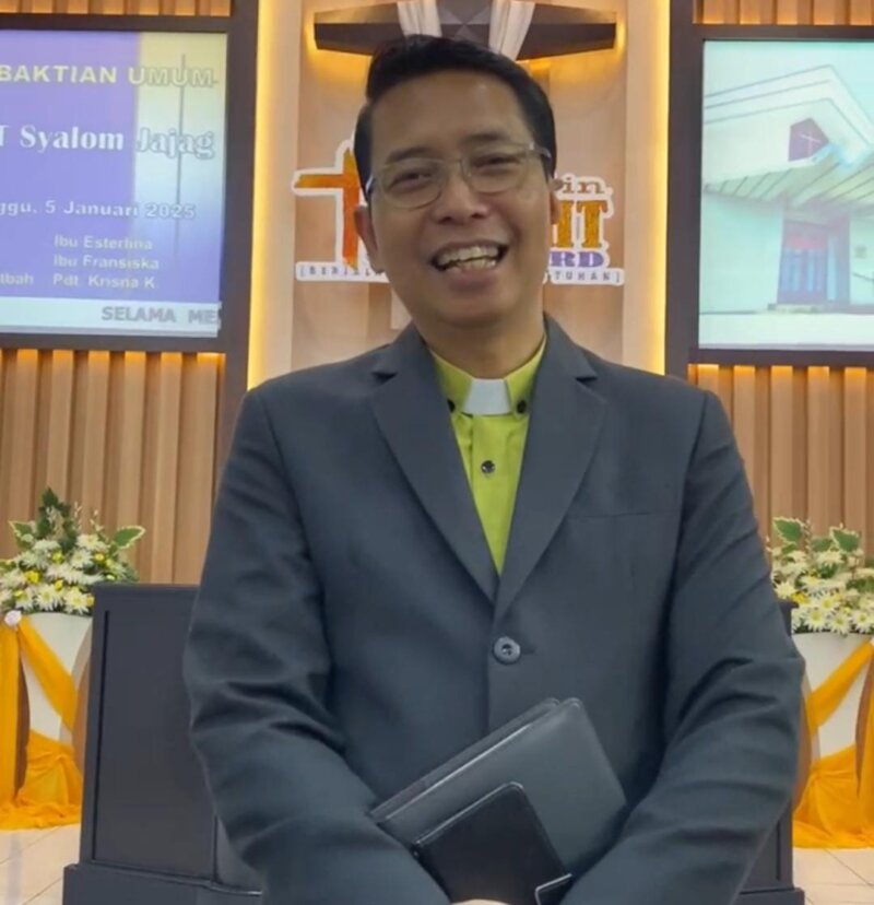 Anggota BP Sinode GKT Pdt. Krisna Kuncara Yuga