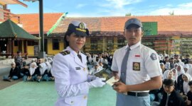 Siswa Kodiklatal inspirasi SMAN 1 Glagah jadi prajurit TNI AL