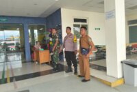 Bhabinkamtibmas Kelurahan Warujayeng dan Gepenta bersama Babinsa