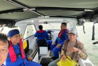 Satpolairud Polresta Sidoarjo Patroli Laka Laut