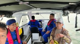 Satpolairud Polresta Sidoarjo Patroli Laka Laut