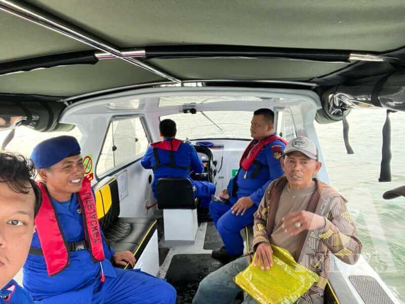 Satpolairud Polresta Sidoarjo Patroli Laka Laut