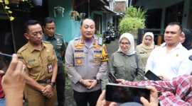 Kapolresta Malang Kota Kombespol Nanang Haryono bersama Dinsos kunjungi korban asusila