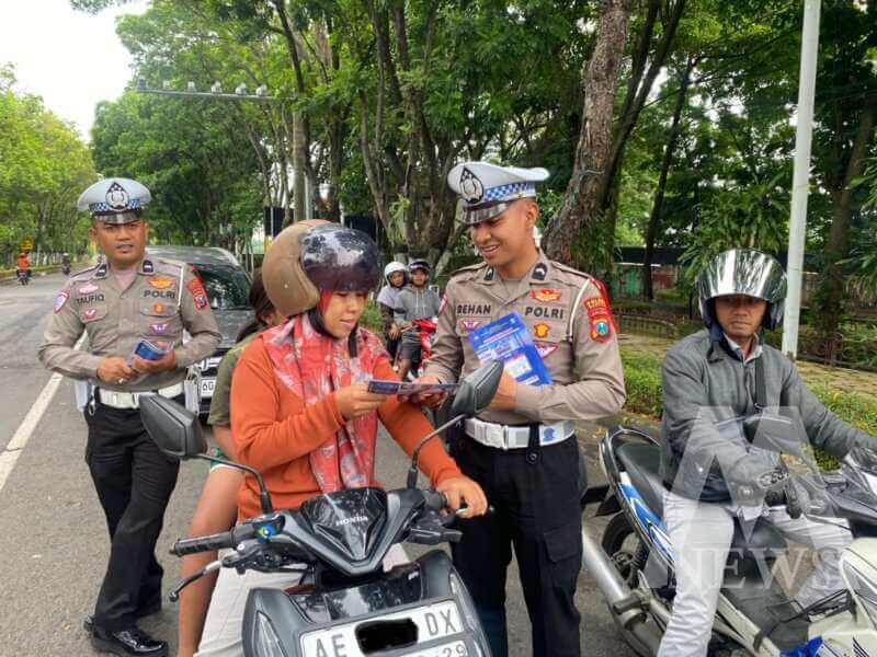 Satlantas Polres Magetan sosialisasi berlalulintas