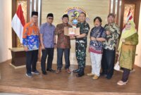Wadan Kodiklatal Laksda TNI I Gung Putu Alit Jaya terima kunker AKD DPRD Kota Tegal