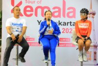 Arni Agung Setya selaku Ketua Koordinator Lapangan Tour Of Kemala Bhayangkari