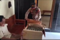 Polsek Pace gelar razia Miras