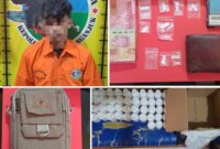 Polisi tangkap pelaku beserta barang buktinya