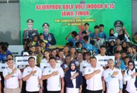 Forkopimda Sidoarjo buka Kejurprov Bola Voli U-15