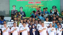 Forkopimda Sidoarjo buka Kejurprov Bola Voli U-15