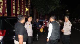 Kapolresta Banyuwangi Kombespol Rama Samtama Putra gelar patroli skala besar