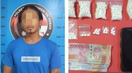 Polisi tangkap tersangka beserta barang buktinya