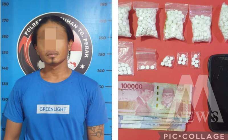 Polisi tangkap tersangka beserta barang buktinya