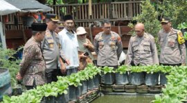 Polres Nganjuk kunjungan Ketahanan Pangan
