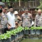 Polres Nganjuk kunjungan Ketahanan Pangan