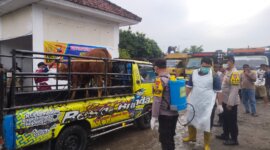 Polsek Bagor dan Dinas Pertanian cegah PMK