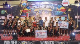 Turnamen Bola Voli Kejurprov di GOR Delta Sidoarjo