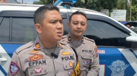 Kasatlantas Polres Probolinggo AKP Anthonio Effan Sulaiman