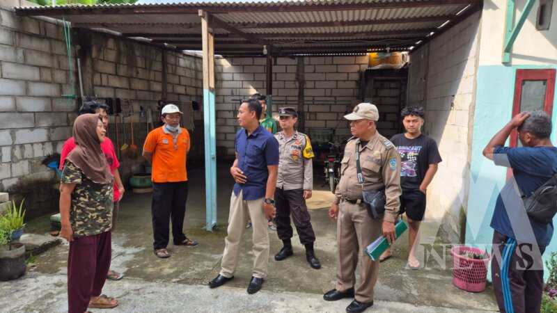 Polsek Kertosono pendampingan kegiatan cek dan data tempat kos